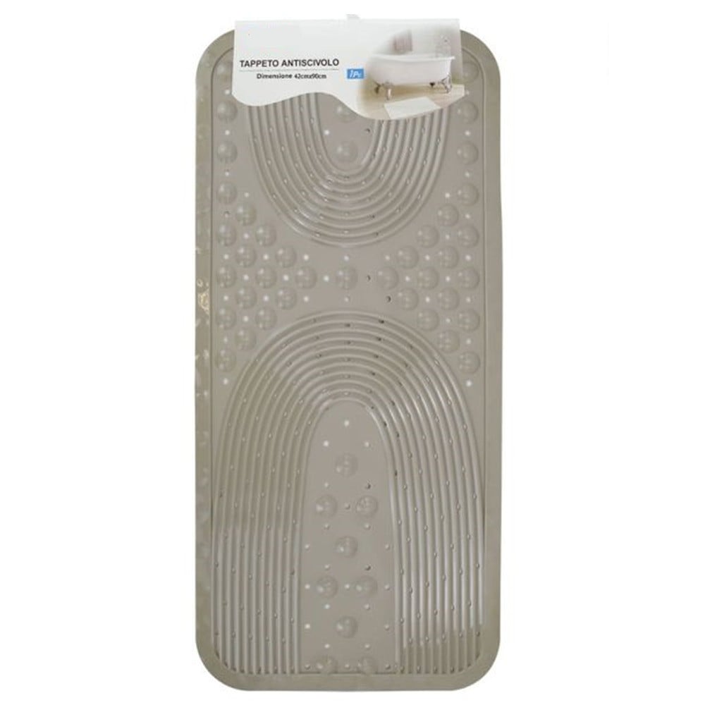 TAPPETO ANTISCIVOLO VASCA BAGNO DOCCIA TORTORA 42X90CM 87554
