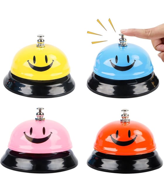 CAMPANELLO TAVOLO ACCIAIO CHIAMATA SORRISO HOTEL RISTORANTI