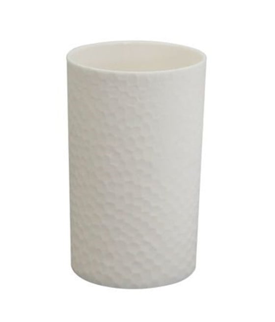 BICCHIERE PORTA SPAZZOLINI DENTI BIANCO ACCESSORI ARREDO BAGNO 79779