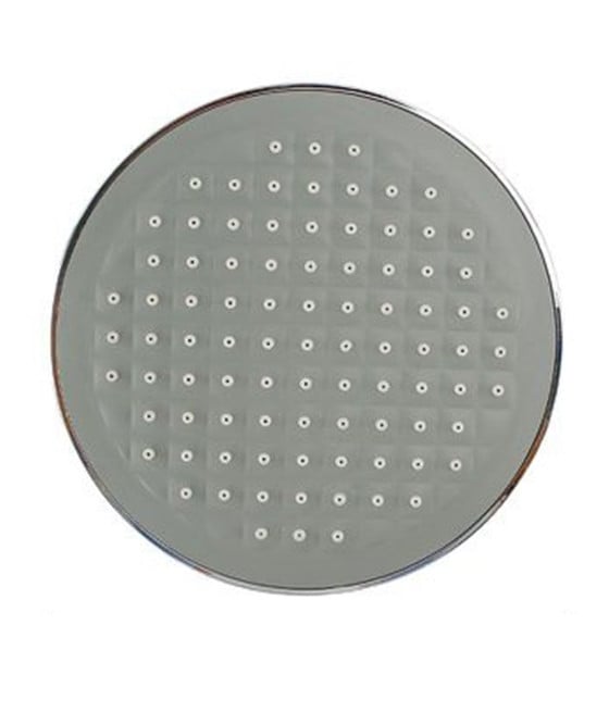 SOFFIONE DOCCIA FORI BAGNO MISCELATORE 16CM TONDO ALTA PRESSIONE 59159