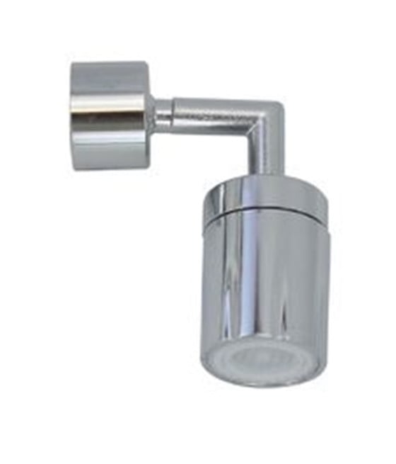 FILTRO RUBINETTO ANTISPRUZZO CON SNODO IN METALLO 22-24 MM 87980