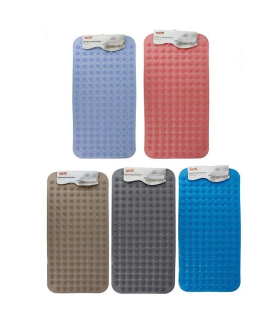 TAPPETO TAPPETINO PVC ANTISCIVOLO VASCA BAGNO DOCCIA 76.5X37.5CM 59625