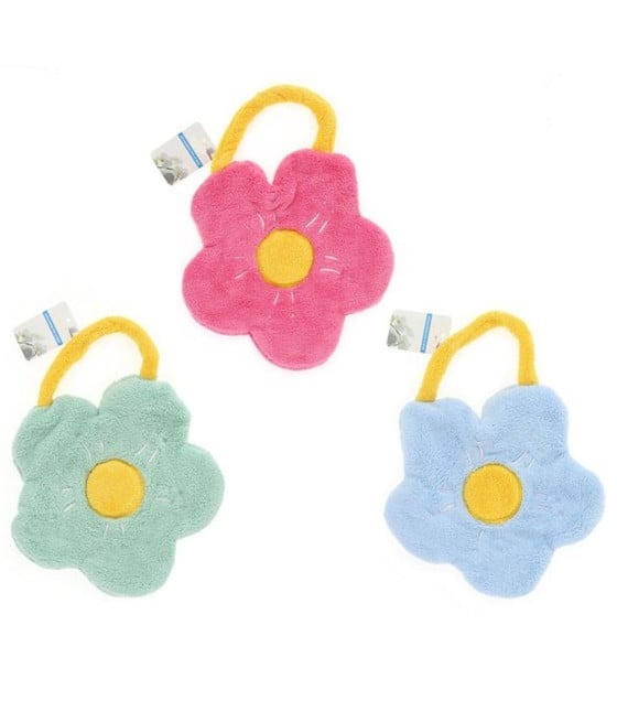 ASCIUGAMANO A FIORE MORBIDO ASSORBENTE BAGNO CUCINA BAMBINI 10776