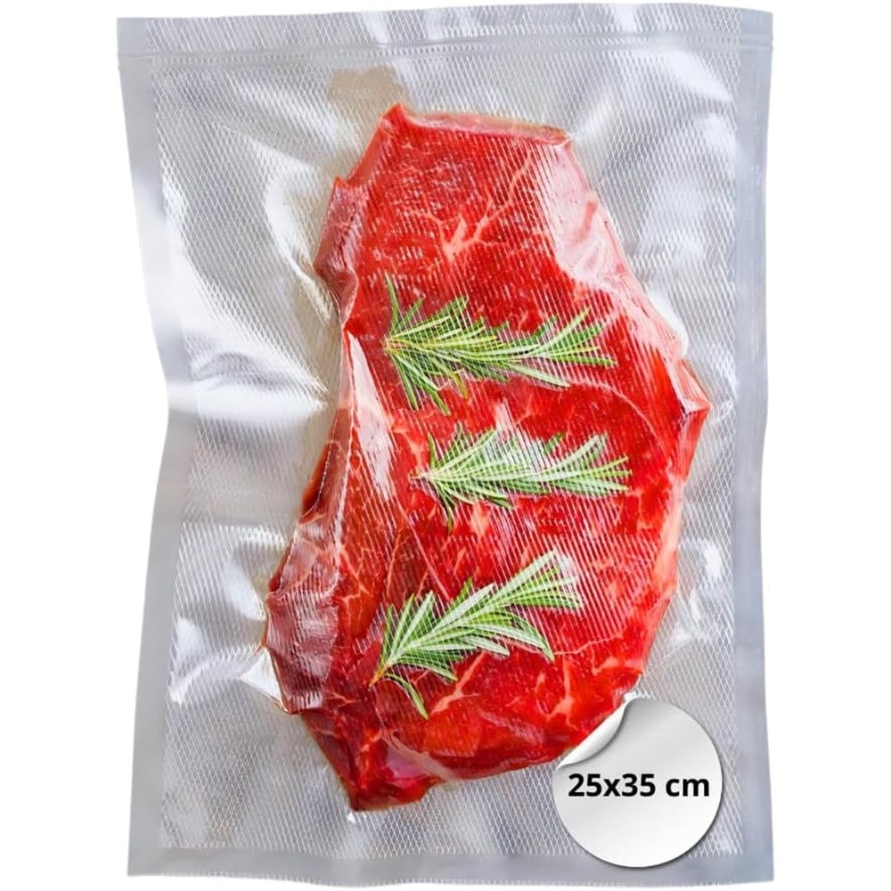 20 SACCHETTI SOTTOVUOTO 25X35CM CONGELATORE FRIGORIFERO