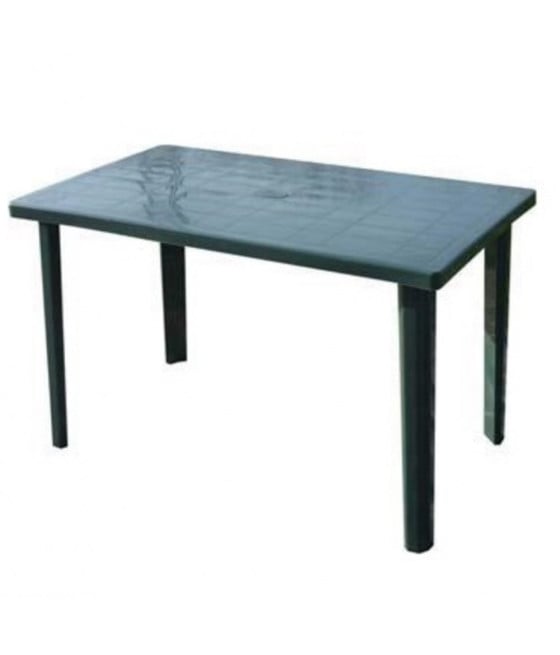 TAVOLO VERDE RETTANGOLARE GIARDINO 120X70CM ESTERNO 016302