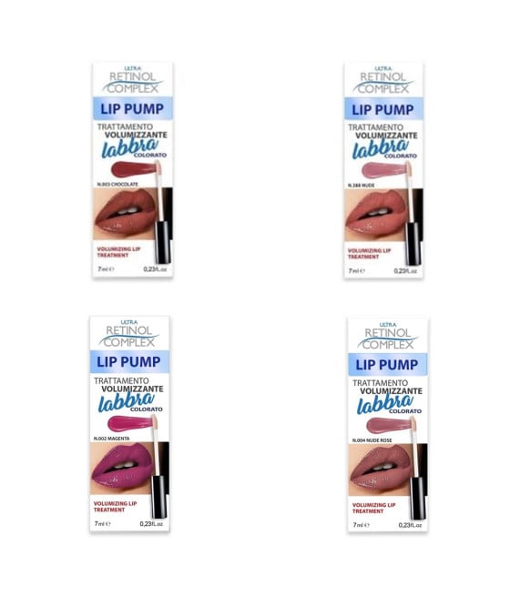 LIP PLUMP TRATTAMENTO VOLUMIZZANTE LABBRA COLORATO LUCIDALABBRA