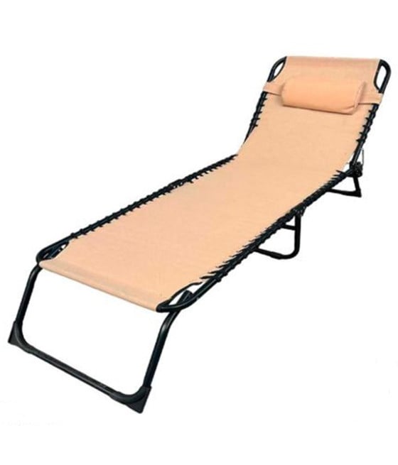 LETTINO PRENDISOLE SENZA PARASOLE IN TEXTILENE CREMA 483009