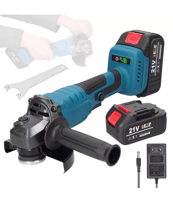 SMERIGLIATRICE ANGOLARE A BATTERIA FLEX DISCO 125MM 88V