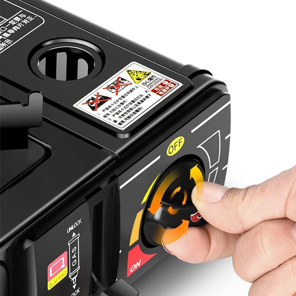 Fornello A Gas Portatile Da Campeggio Con Valigetta E 2 Bombolette Butano 390ml