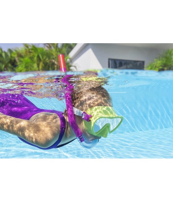SET DA SNORKELING BAMBINI FLAPPER MASCHERA BOCCAGLIO PINNE 2 COL 25039