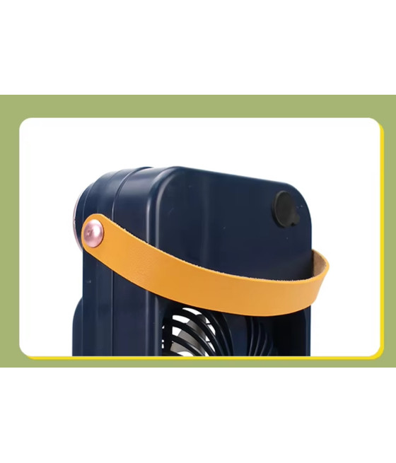 VENTILATORE A SPRUZZO VINTAGE TAVOLO ELETTRICO PORTATILE USB BATTERIA