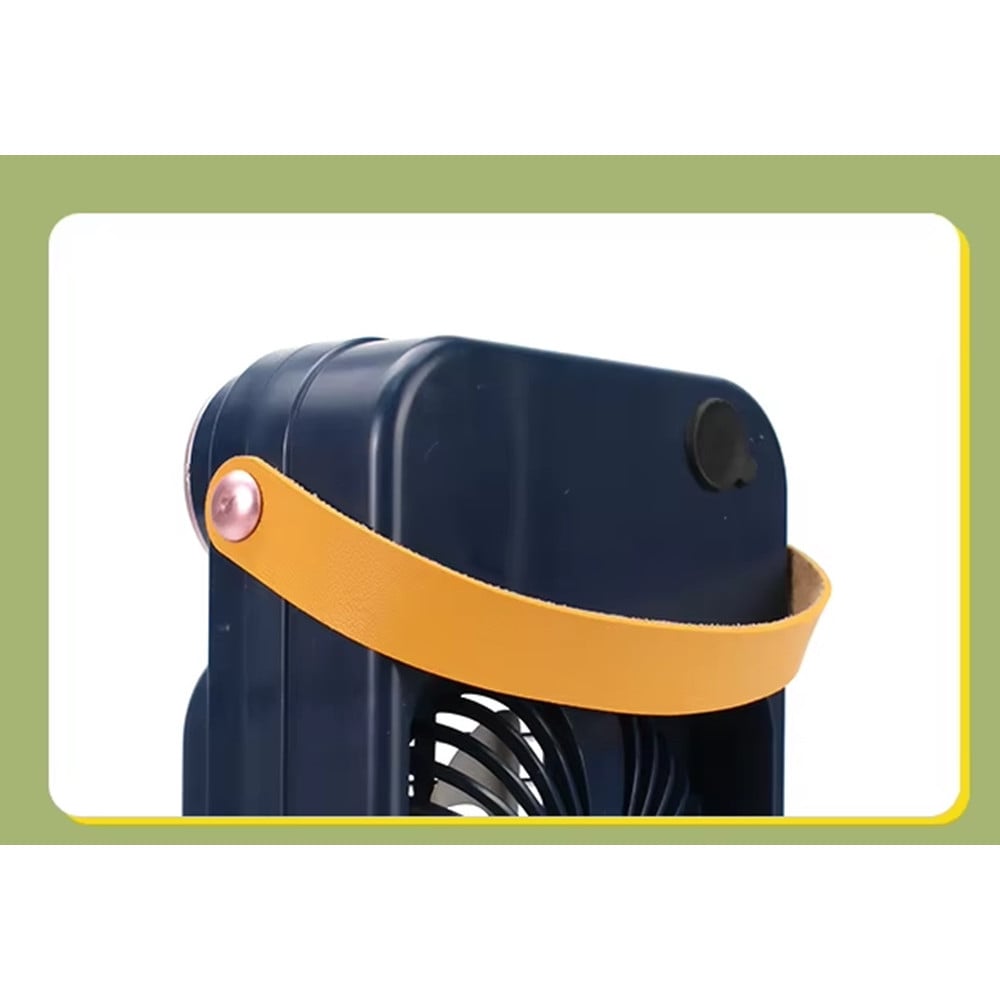 VENTILATORE A SPRUZZO VINTAGE TAVOLO ELETTRICO PORTATILE USB BATTERIA