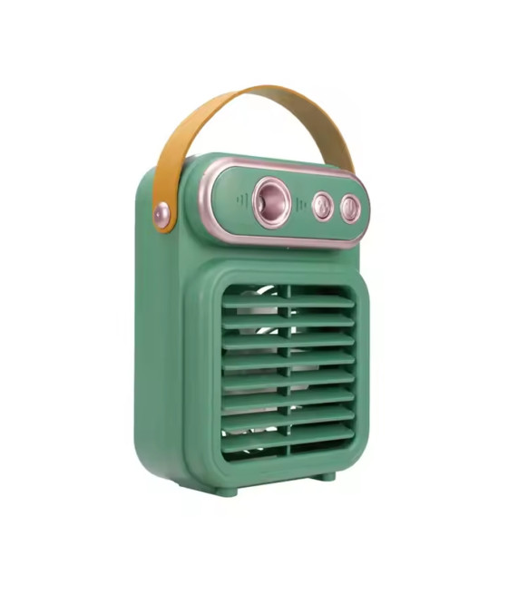 VENTILATORE A SPRUZZO VINTAGE TAVOLO ELETTRICO PORTATILE USB BATTERIA