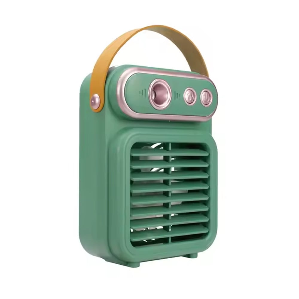 VENTILATORE A SPRUZZO VINTAGE TAVOLO ELETTRICO PORTATILE USB BATTERIA