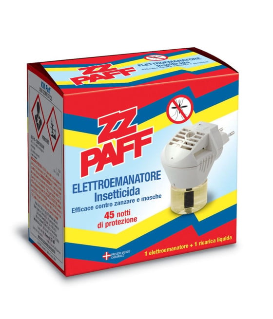 SET 12PZ ELETTROEMANATORE DIFFUSORE INSETTICIDA BASE + 1 RICARICA LIQUIDA