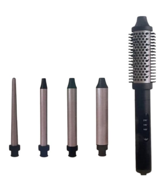 SET 5 IN 1 SPAZZOLA TERMICA PER CAPELLI STYLING CASA VIAGGI