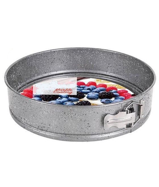STAMPO A CERNIERA RIMOVIBILE DA FORNO ROTONDO IN ACCIAIO 28X6,8CM