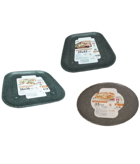 TEGLIA PIZZA FORATA RUOTO IN ALLUMINIO ANTIADERENTE VARIE FORME