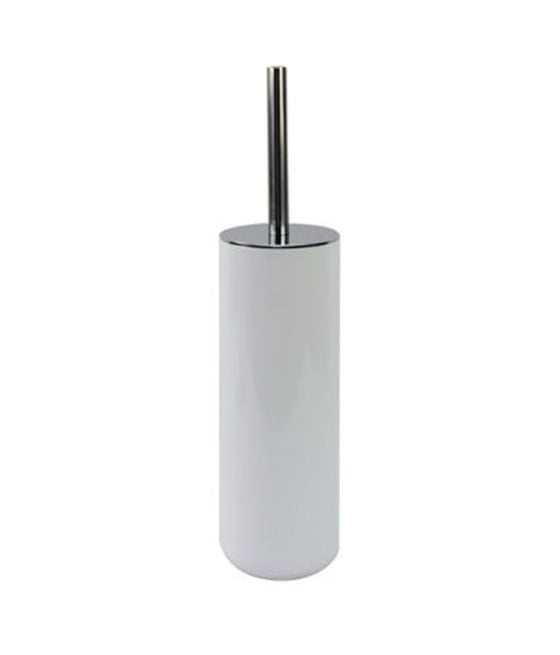 PORTASCOPINO PORTA SCOPINO CON SCOPETTINO WC BAGNO BIANCO SILVER 79866