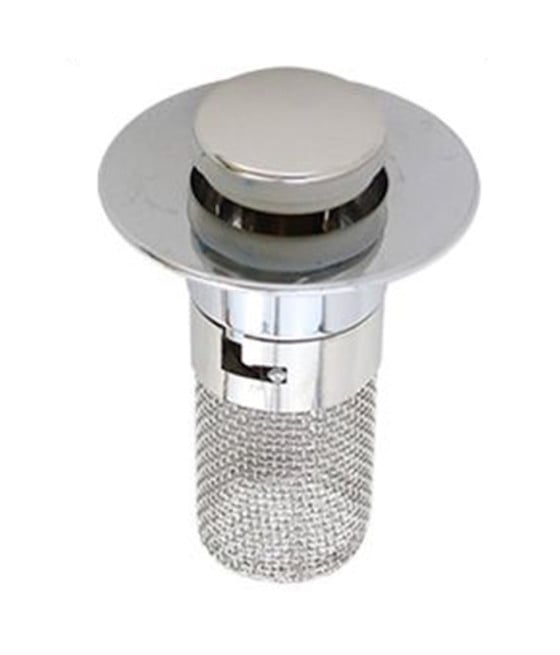 TAPPO PER LAVANDINO POP UP DI SCARICO FILTRO UNIVERSALE 87337
