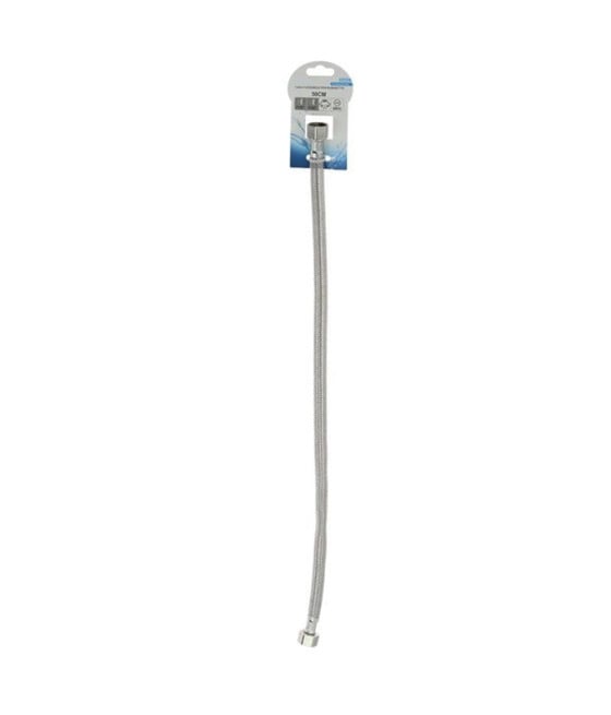 TUBO FLESSIBILE RUBINETTO MISCELATORE ACQUA ØF3/8 X M3/8 50CM 87966