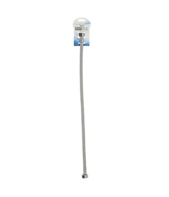 TUBO FLESSIBILE RUBINETTO MISCELATORE ACQUA ØF1/2 X F1/2 50 CM 87967