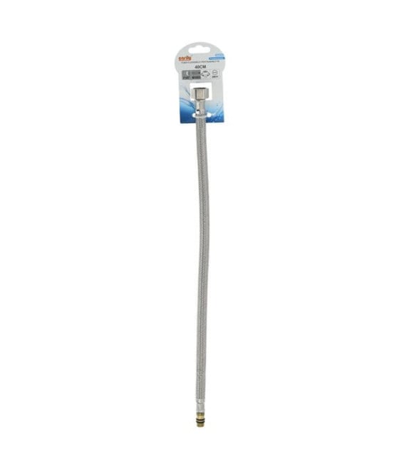TUBO FLESSIBILE RUBINETTO MISCELATORE ACQUA 40 CM F1/2 X M3/8 79912