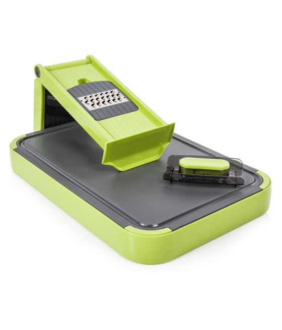 MANDOLINA TAGLIERE 6 IN 1 CON LAME ULTRA RESISTENTI COMPATTO CUCINA