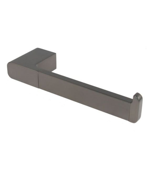 PORTA ROTOLO PER CARTA IGIENICA A PARETE ACCIAIO GRIGIO BAGNO 87942