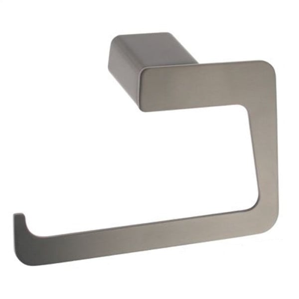 PORTA ROTOLO CARTA IGIENICA STILIZZATO ACCIAIO GRIGIO MURO BAGNO 87943