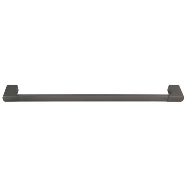 PORTA ASCIUGAMANO LUNGO 60CM STILIZZATO ACCIAIO GRIGIO BAGNO 87944