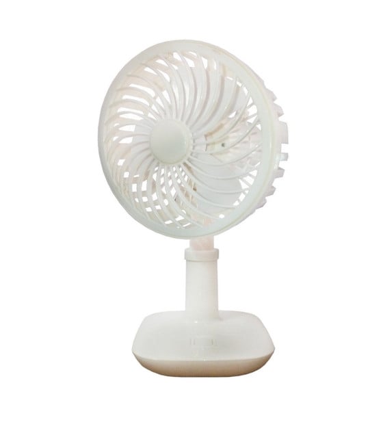 MINI VENTILATORE DA TAVOLO USB SILENZIOSO PORTATILE REGOLABILE 180°