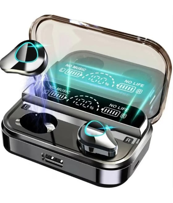 AURICOLARI SPORTIVI WIRELESS TWS CUFFIE BLUETOOTH 5.1 IMPERMEABILI SUONO