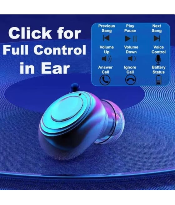 AURICOLARI SPORTIVI WIRELESS TWS CUFFIE BLUETOOTH 5.1 IMPERMEABILI SUONO