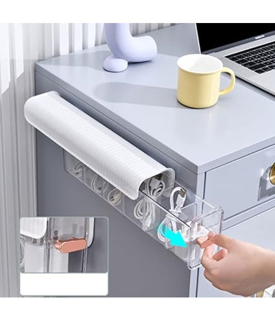 ORGANIZER ORGANIZZATORE DA PARETE CON AUTOADESIVO CASSETTI CONTENITORE