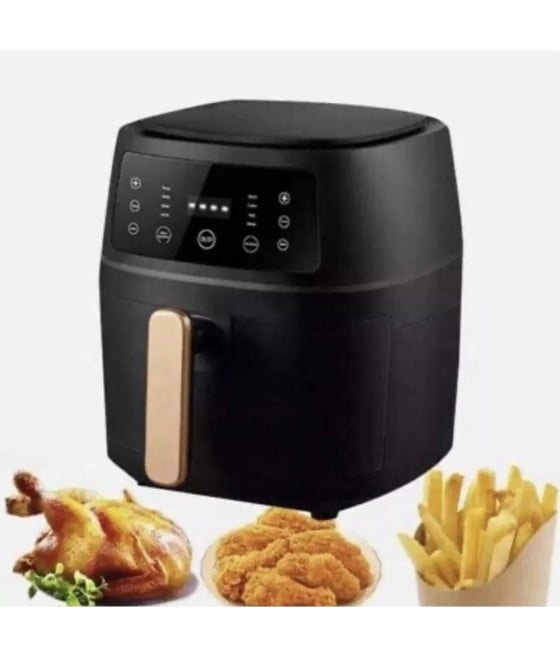 FRIGGITRICE AD ARIA 8LT TOUCH DIGITALE 2400W NO OLIO VERDURA CARNE PESCE