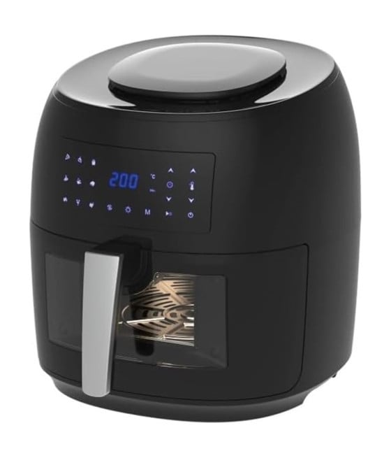 FRIGGITRICE AD ARIA CON OBLÒ 7,4LT TEMPERATURA REGOLABILE 9 PROGRAMMI 1800W