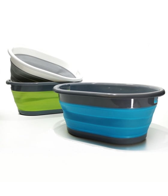 CESTA PER BUCATO RICHIUDIBILE SALVASPAZIO 17 LT IN PLASTICA SILICONE