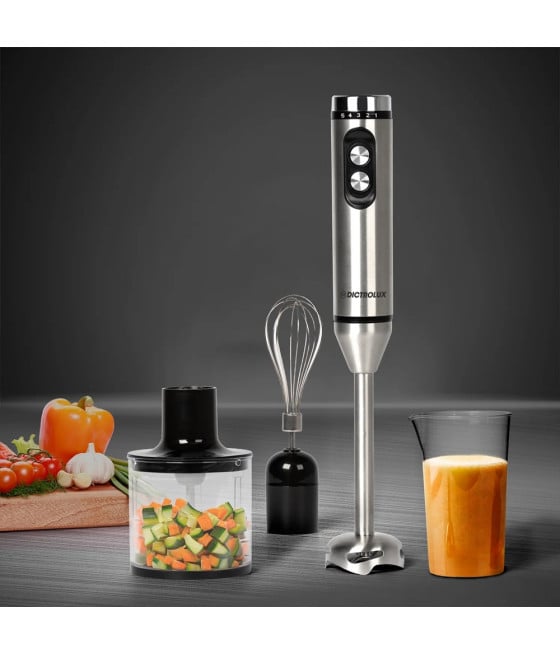 MULTIROBOT CUCINA 400W 3IN1 MONTA TRITA FRULLA 5 VELOCITÀ FUNZIONE TURBO