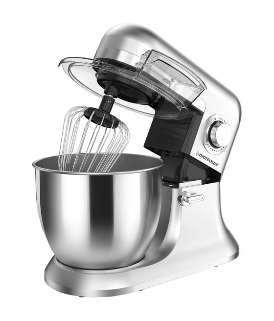 IMPASTATRICE PLANETARIA MULTIFUNZIONE 10 VELOCITÀ 6,5LT 1600W MANOPOLA LED