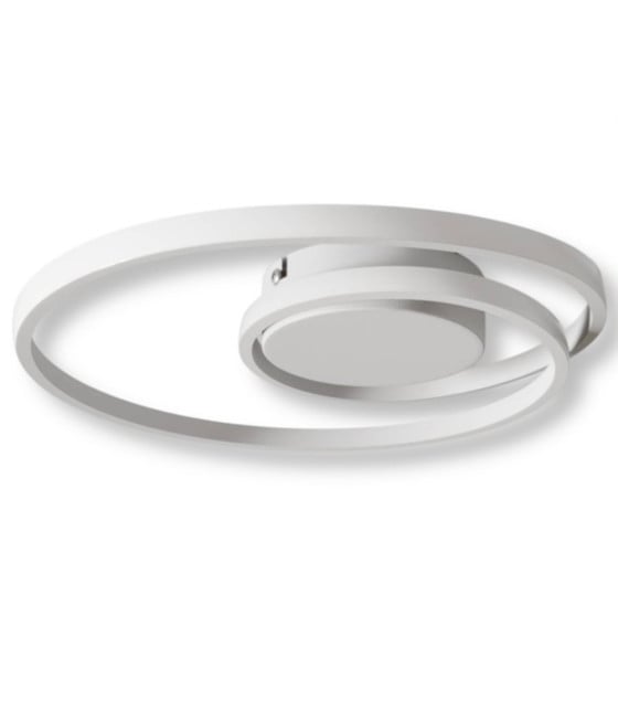 PLAFONIERA LAMPADARIO LED DESIGN AD ANELLI 32W CCT 3000K-6500K PN-20B3C