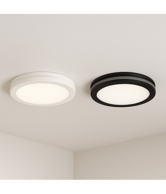 PLAFONIERA LED 29W CCT APPLIQUE INTERNO ESTERNO SOFFITTO PARETE ESS-02-3C