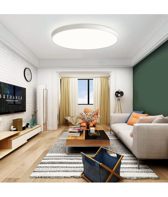APPLIQUE DA MURO LED ROTONDO 32 W IP44 3 TEMPERATURE LUCE ES-PN380-3C