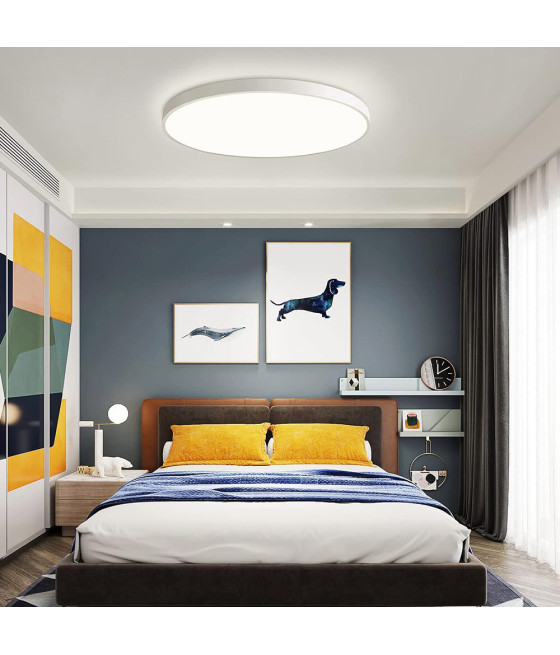 APPLIQUE DA MURO LED ROTONDO 32 W IP44 3 TEMPERATURE LUCE ES-PN380-3C