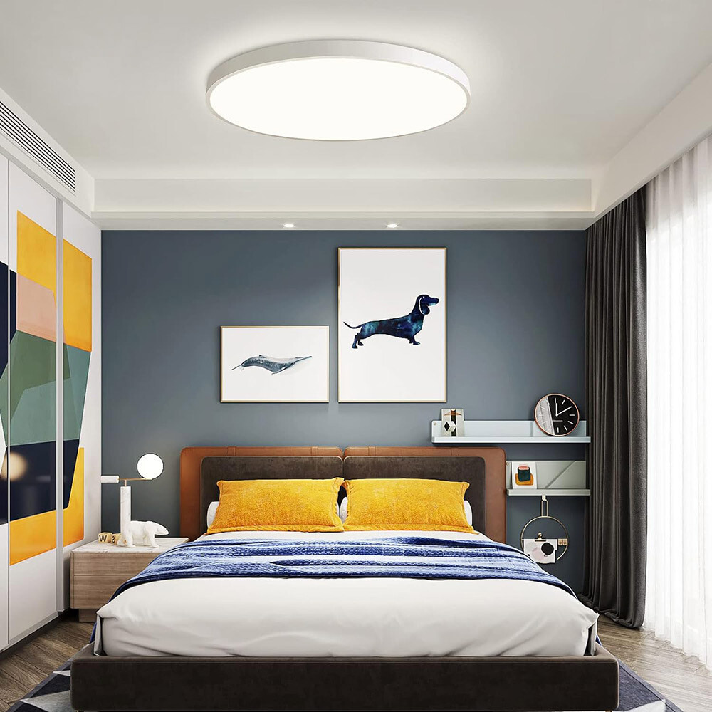 APPLIQUE DA MURO LED ROTONDO 32 W IP44 3 TEMPERATURE LUCE ES-PN380-3C