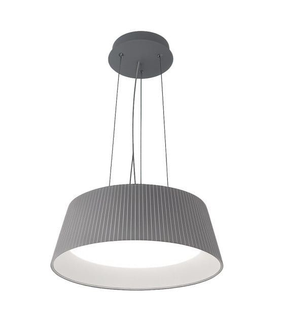 LAMPADARIO LED 36W A SOSPENSIONE GRIGIO TECNOLOGIA CCT SWITCH B83-G3C