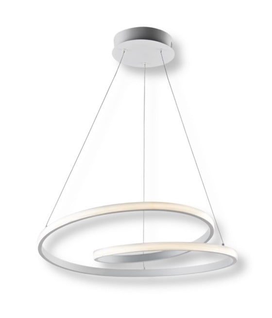LAMPADARIO LED INTRECCIATO 38W CCT COLORE LUCE SELEZIONABILE B62-B3C