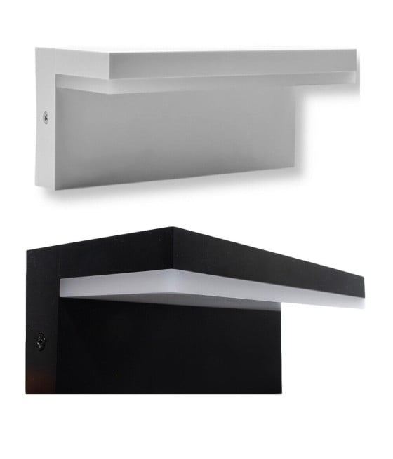APPLIQUE A LED 10 W LAMPADA PARETE BALCONI GIARDINO CCT SWITCH B82-3C