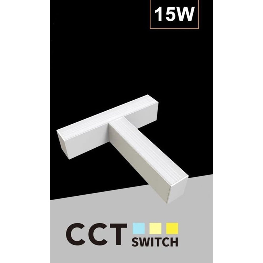 LAMPADA DI RACCORDO CONNETTORE A T PER LAMPADARIO 15W CCT LL57-T-3C
