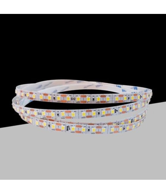 STRISCIA LED FLESSIBILE DC 24V 2835 MONOCOLORE BOBINA 50MT 2835-50M-24V